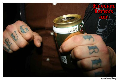 knuckle tattoos healing Insomnia just a specific symbolism behind them wish