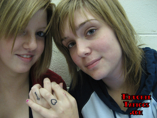 As cliche as a key and heart may be… it's our own wedding band…