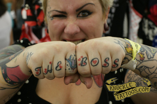 Knuckle Tattoos of the Alamo City Tattoo Expo